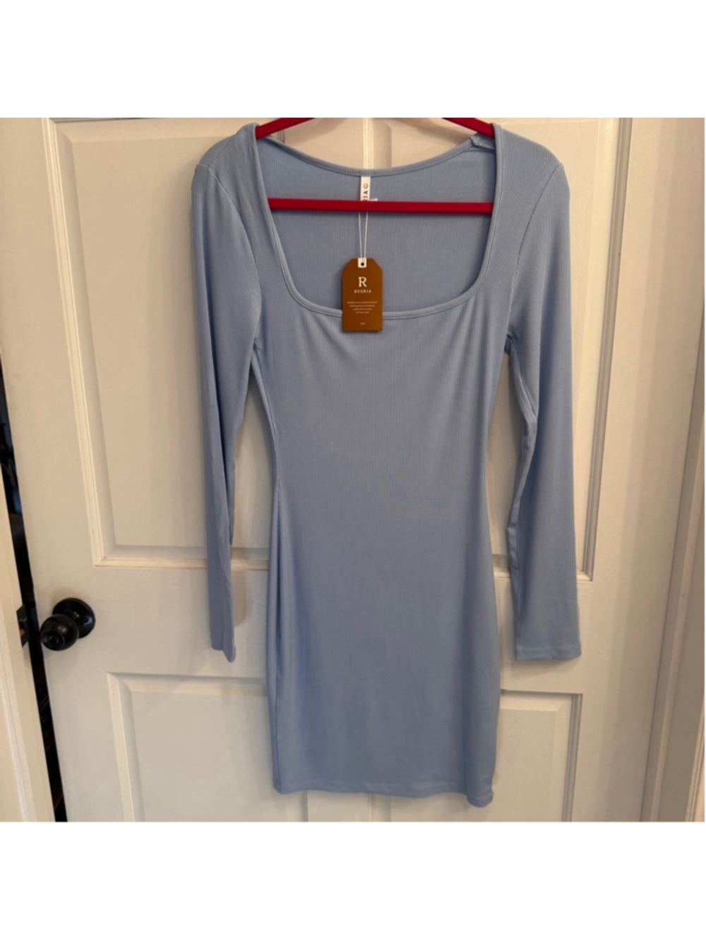 Women's Reoria Dress Size M Blue Long Sleeve